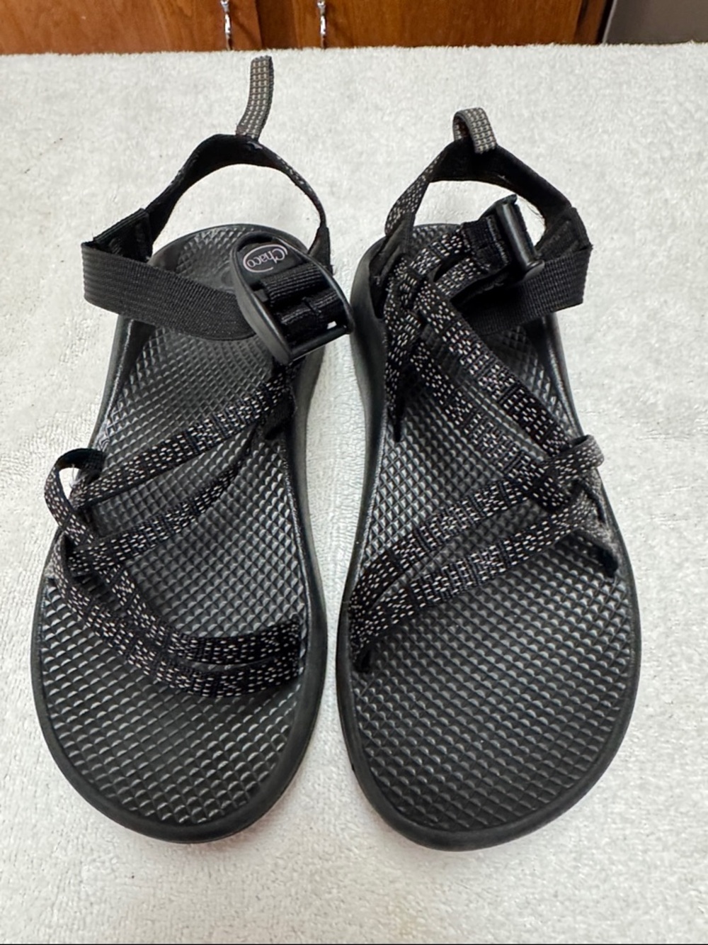 Chaco Boys Black Webbing Sport Sandals